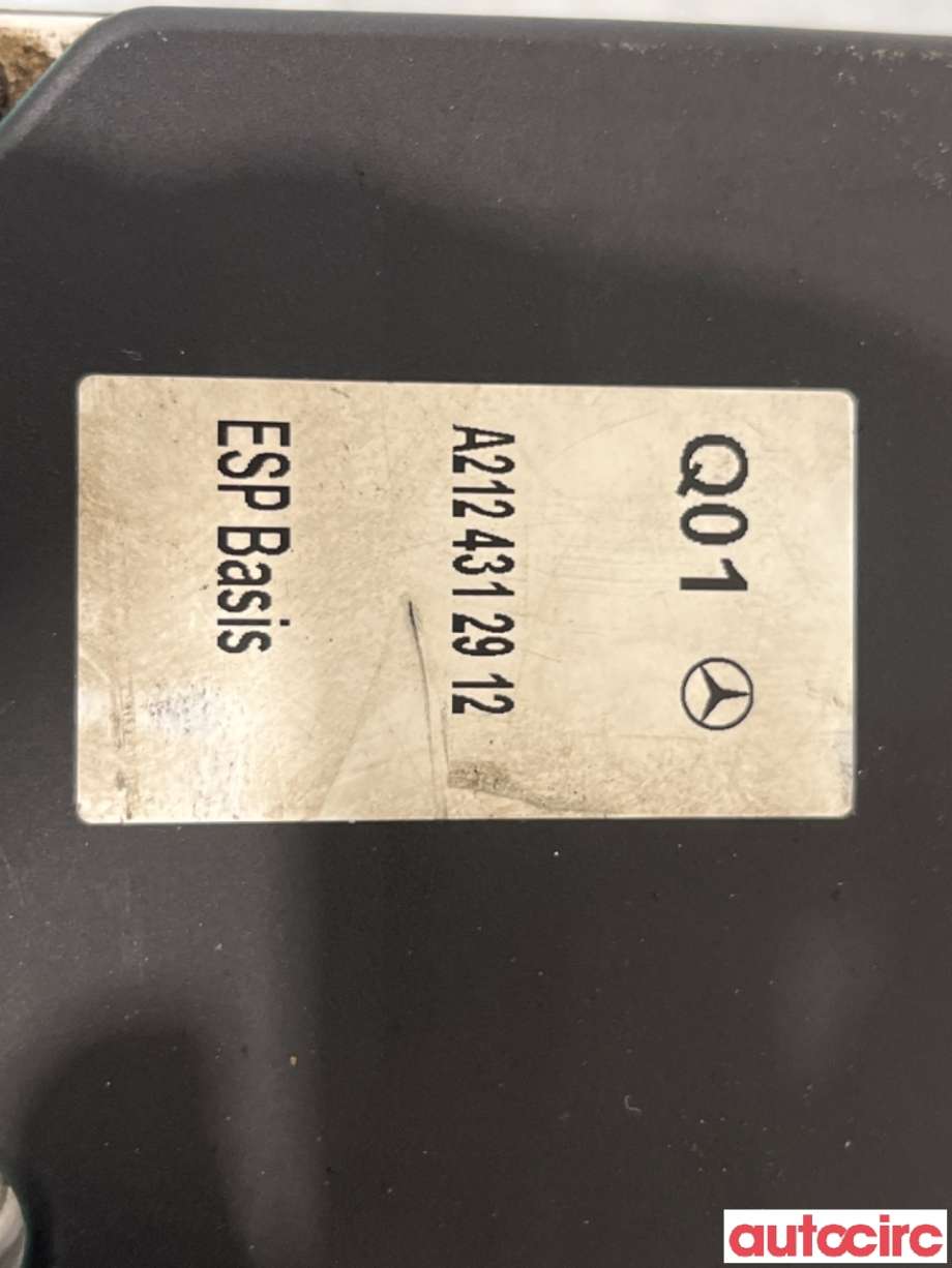 ABS sentral til Mercedes E-Klasse 2009-2013 (Fase 1) (W212) (W212) (MERCEDES|A2124313012|0265236310|A2184313312)