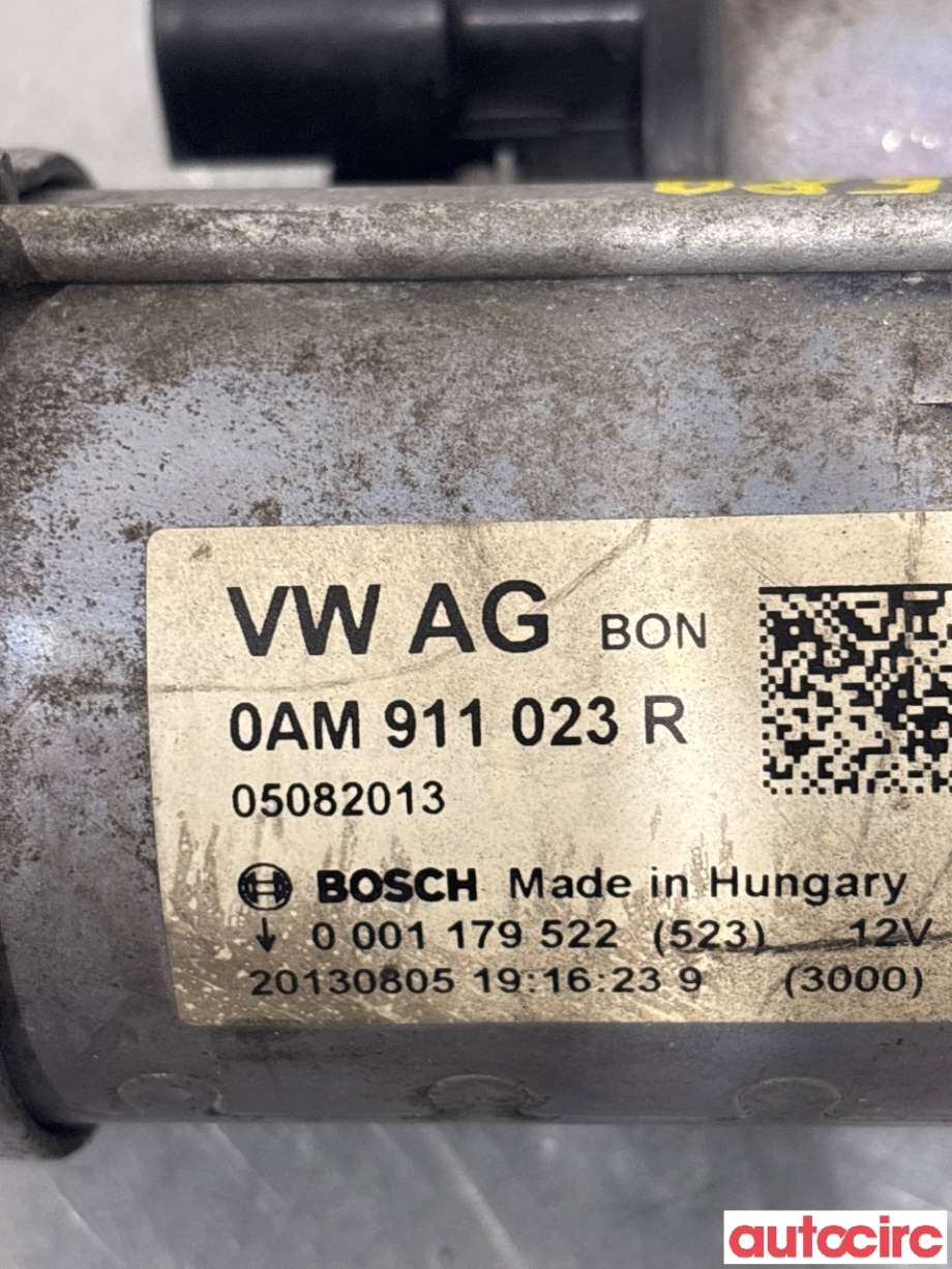 Starter til Audi A3 2012-2016 (Type III, Fase 1)  (AUDI|0AM911023RX|0001179522|0AM911022CX)