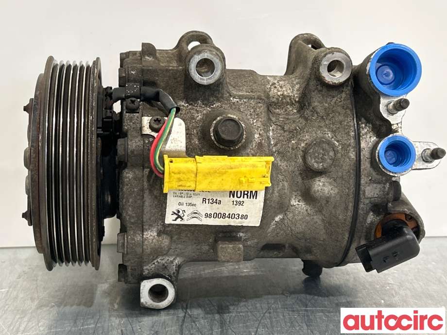 Aircondition kompressor til Peugeot 508, 2011-2014 (Type I, Fase 1)  (PEUGEOT|648769)