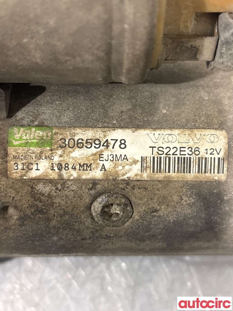 Starter diesel til Volvo V60 2010-2013 (Type I, Fase 1)  (VOLVO|36051780|TS22E36|30659478)