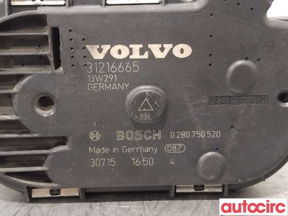 Spjeldhus til Volvo V70 2014-2016 (Type III, Fase 2) (VOLVO|31216665|0280750520)