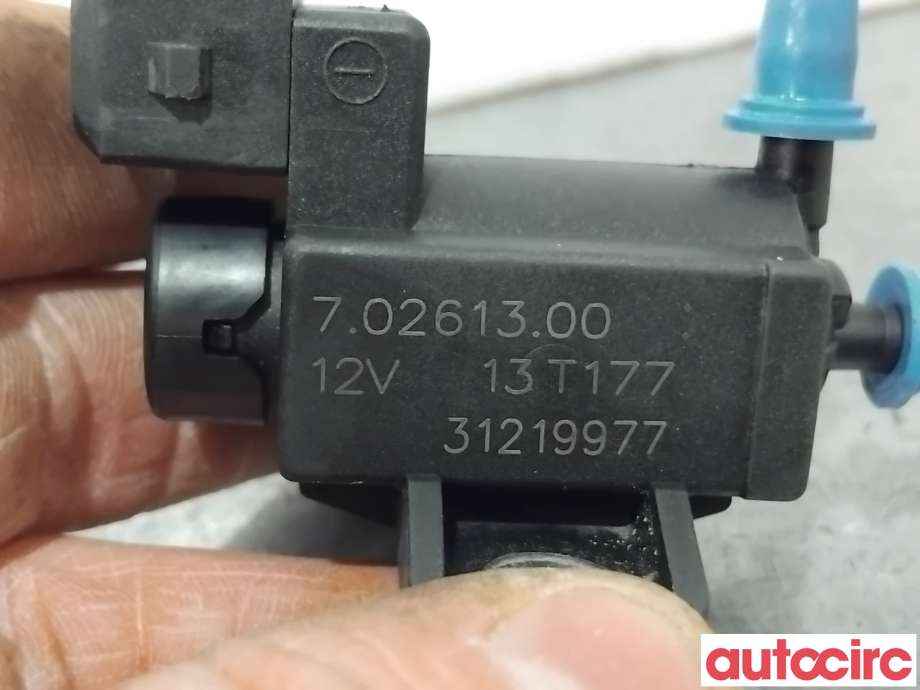 Vakuumventil til Volvo V70 2014-2016 (Type III, Fase 2) (VOLVO|31422233|70261300|31219977)