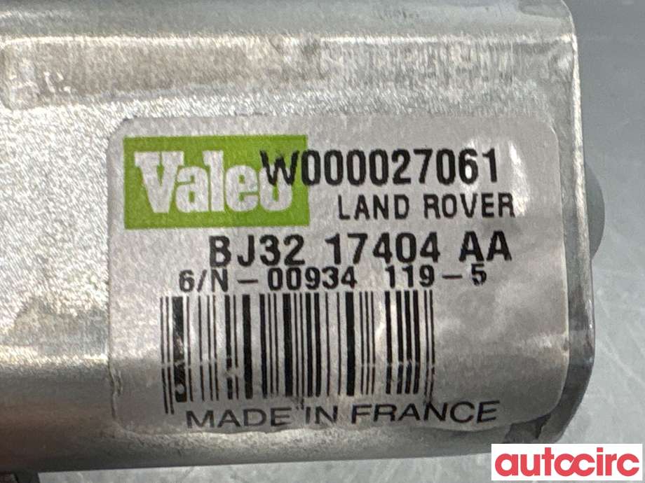 Viskermotor bakrute til Land Rover Range Rover, Evoque 2011-2019 (Type I)  (LAND-ROVER|LR024226|W000027061|BJ3217404AA)