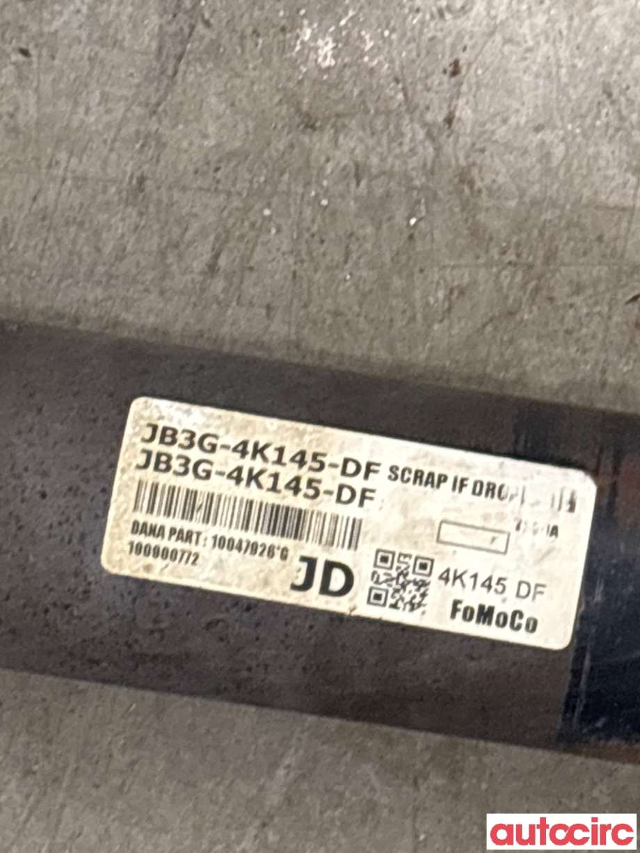 Mellomaksel bakre til Ford Ranger / Ranger Raptor 2015-2022  (FORD|2518658|JB3G-4K145-DH)