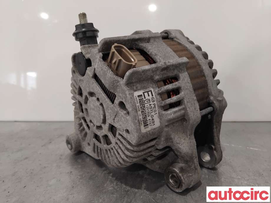 Dynamo til Mazda 3 2013-2016 (Type III, Fase 1)  (MAZDA|PE01-18-300|A5TL0491|PE01)