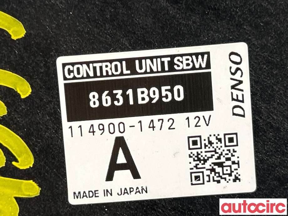 Styreenhet diverse til Mitsubishi Eclipse Cross 2018-->>  (MITSUBISHI|8631B950|)