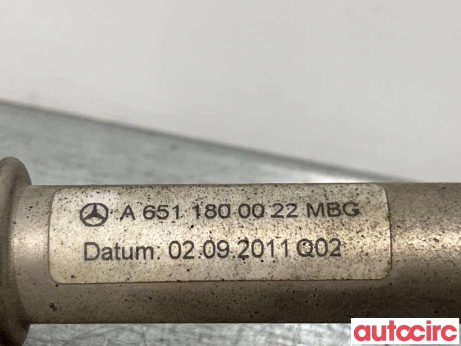 Turbo rør til Mercedes Vito/Viano 2010-2014 (Fase 2) (W639) (W639) (MERCEDES|A6511800022|)