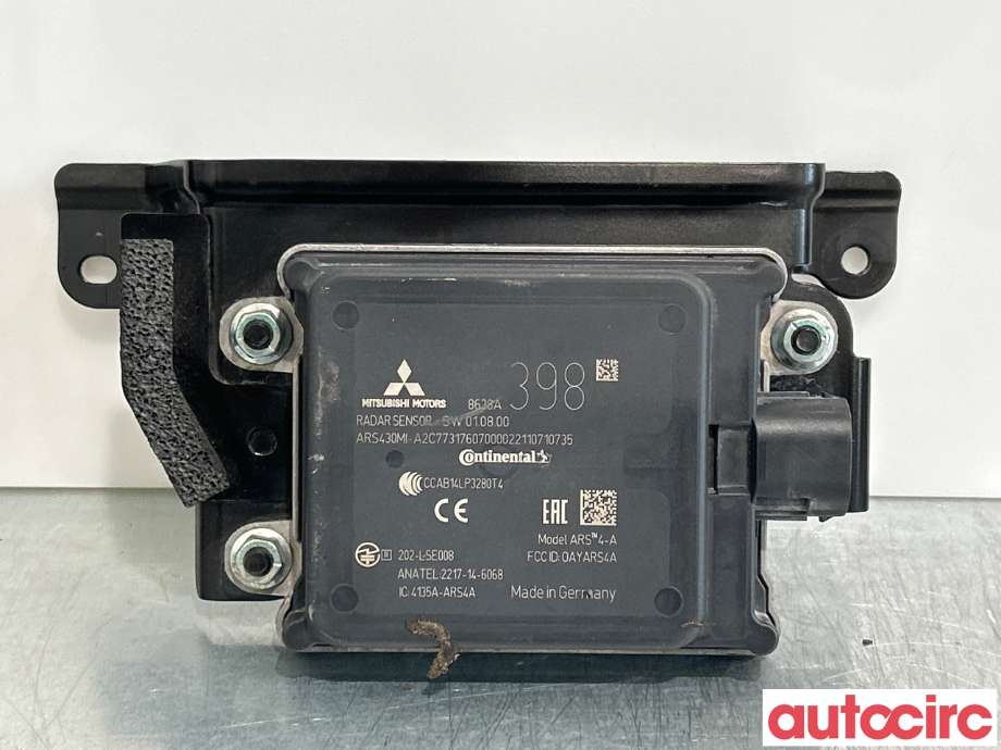 Sensor radar til Mitsubishi Eclipse Cross 2018-->> (MITSUBISHI|8638A398|)