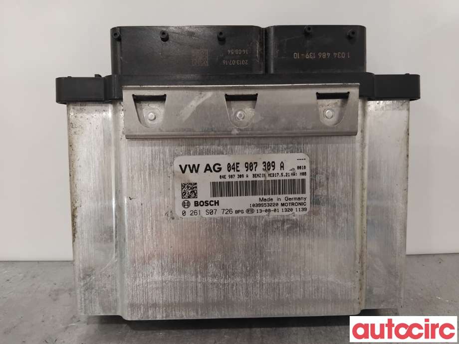 Styreenhet motor til Audi A3 2012-2016 (Type III, Fase 1) (AUDI|04E906016DF|0261S07726|04E907309A)