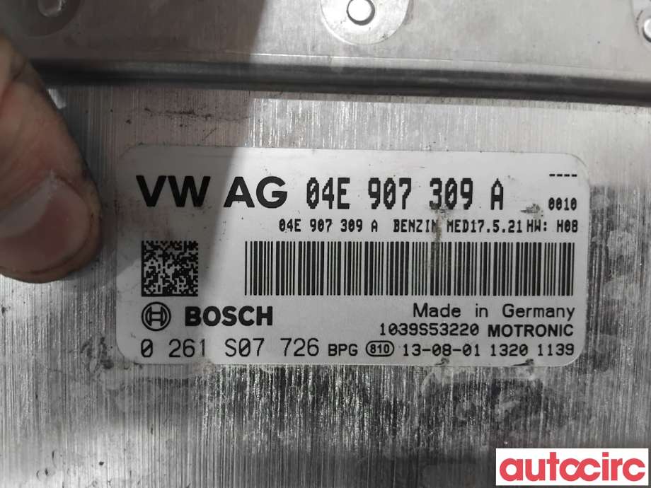 Styreenhet motor til Audi A3 2012-2016 (Type III, Fase 1) (AUDI|04E906016DF|0261S07726|04E907309A)