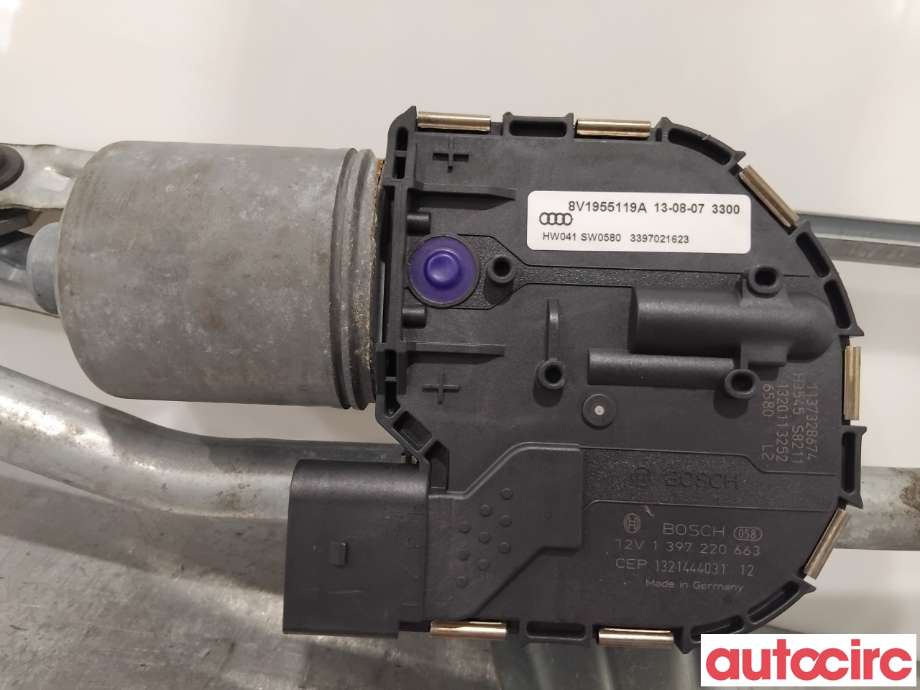Viskermotor frontrute til Audi A3 2012-2016 (Type III, Fase 1)  (AUDI|8V1955023D|1397220663)