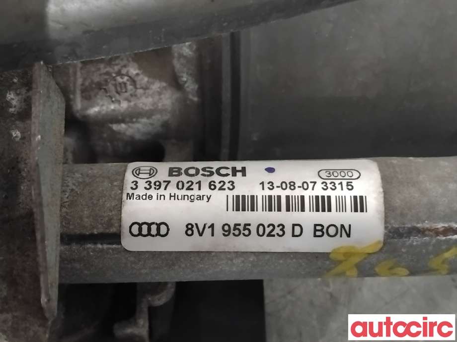 Viskermotor frontrute til Audi A3 2012-2016 (Type III, Fase 1)  (AUDI|8V1955023D|1397220663)