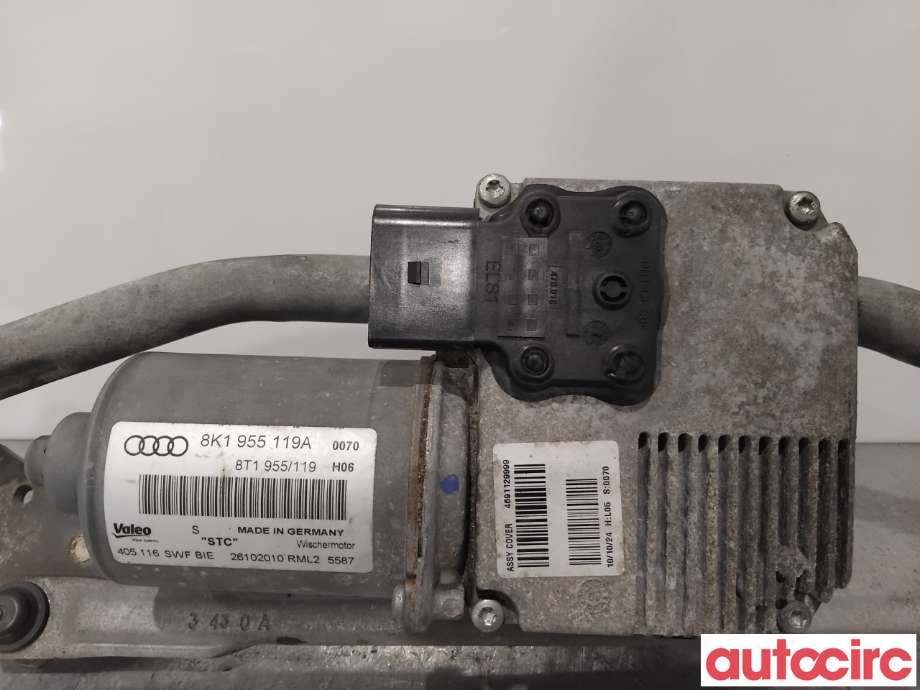 Viskermotor frontrute til Audi A4, Allroad 2009-2016 (Type I) (B8) (B8) (AUDI|8K1955023C|405116|8K1955023E)