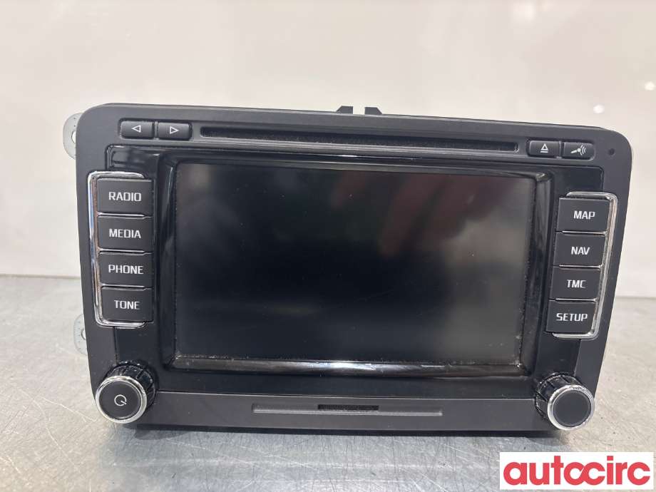 Multimedia display (MCU - Media Controller Unit) til Škoda Superb, 2008-2015 (Type II)  (SKODA|3T0035686L)