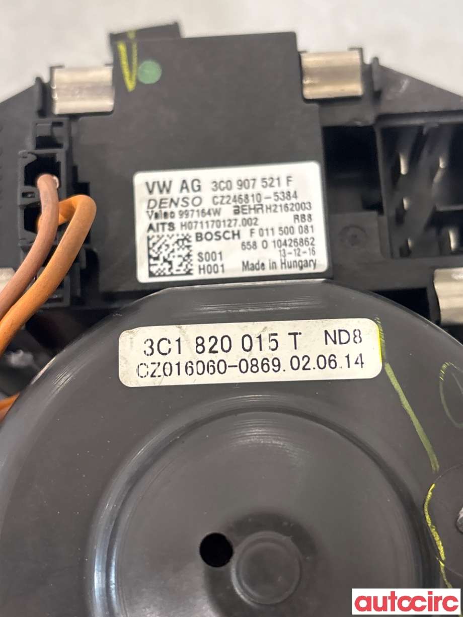 Varmeapparat motor til Škoda Superb 2008-2015 (Type II)  (SKODA|1K1820021||3C1820015T)