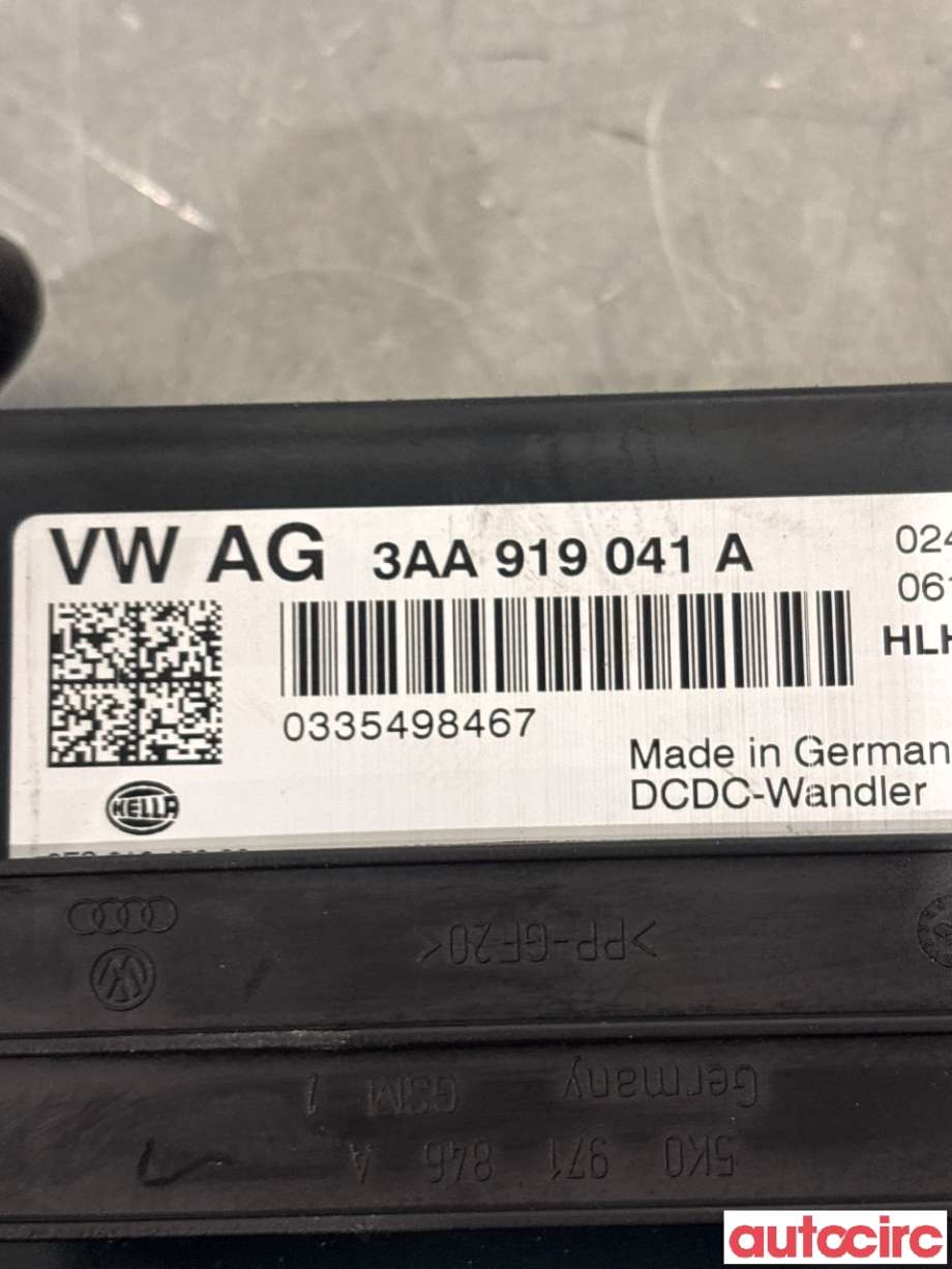 Styreenhet diverse til Škoda Superb 2008-2015 (Type II) (SKODA|3AA919041A|)