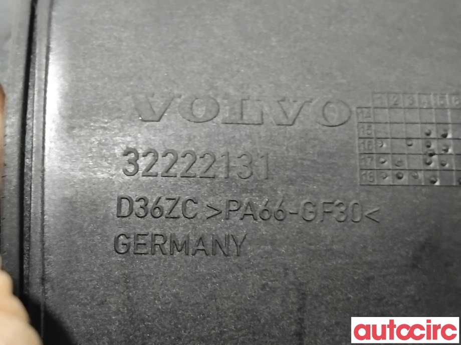 Turbo rør til Volvo XC60 2017-->> (Type II) (VOLVO|32222131|)