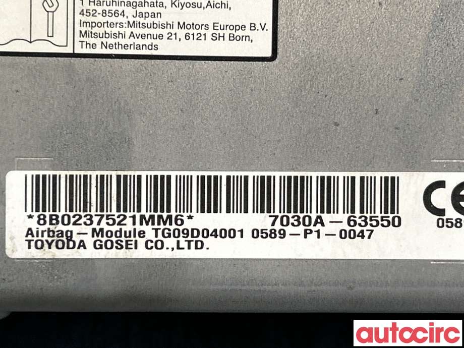Airbag kne til Mitsubishi Eclipse Cross 2018-->> (MITSUBISHI|7030A635XA||7030A-63550)