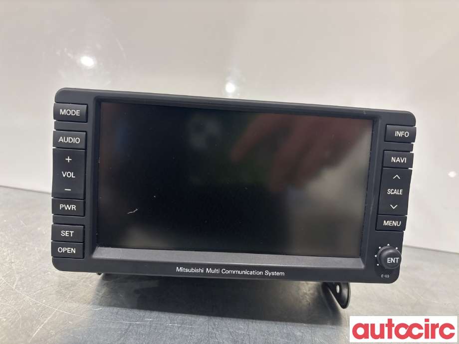Bilstereo navigasjon til Mitsubishi Outlander, 2010-2012 (Type II, Fase 2)  (MITSUBISHI|8750A184)