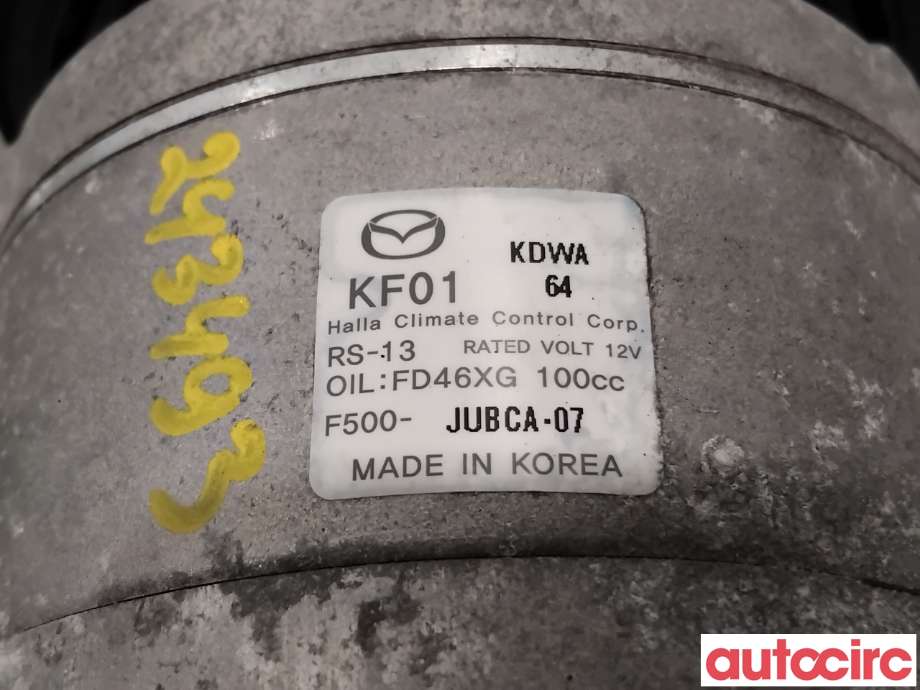 Aircondition kompressor til Mazda CX-5 2012-2017 (Type I) (MAZDA|KF01-61-450A|F500-JUBCA-07|KF01)