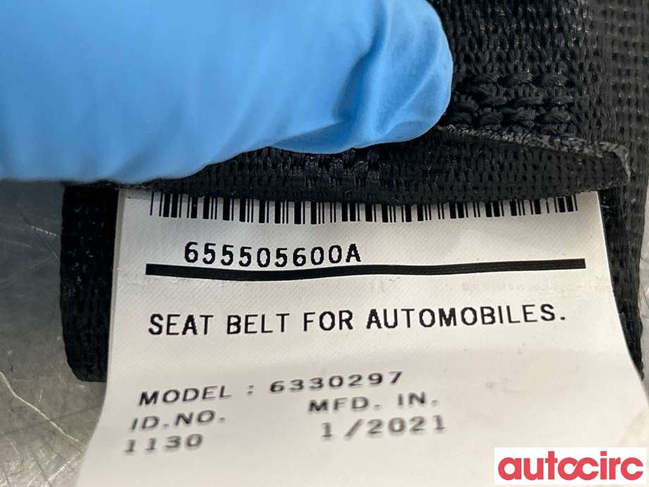 Sikkerhetsbelte foran høyre til Mitsubishi Eclipse Cross 2018-->> (MITSUBISHI|86884W131P||655505600A)