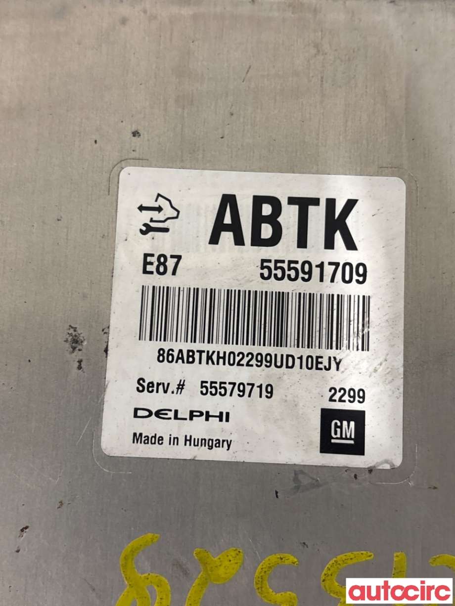 Styreenhet motor til Opel Mokka 2012-2016 (Type I, Fase 1)  (OPEL|55579719|55591709)