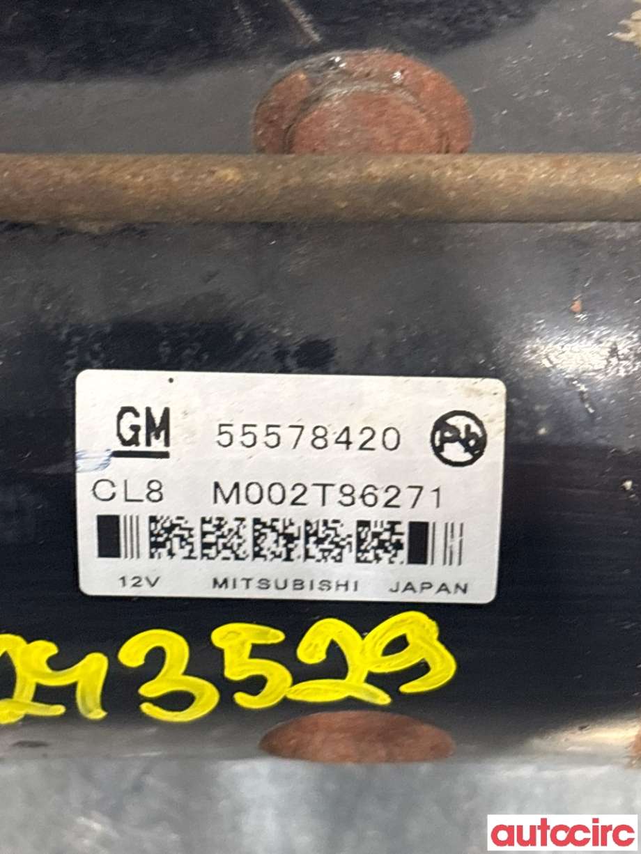 Starter diesel til Opel Mokka 2012-2016 (Type I, Fase 1) (OPEL|55578420|M002T86271)