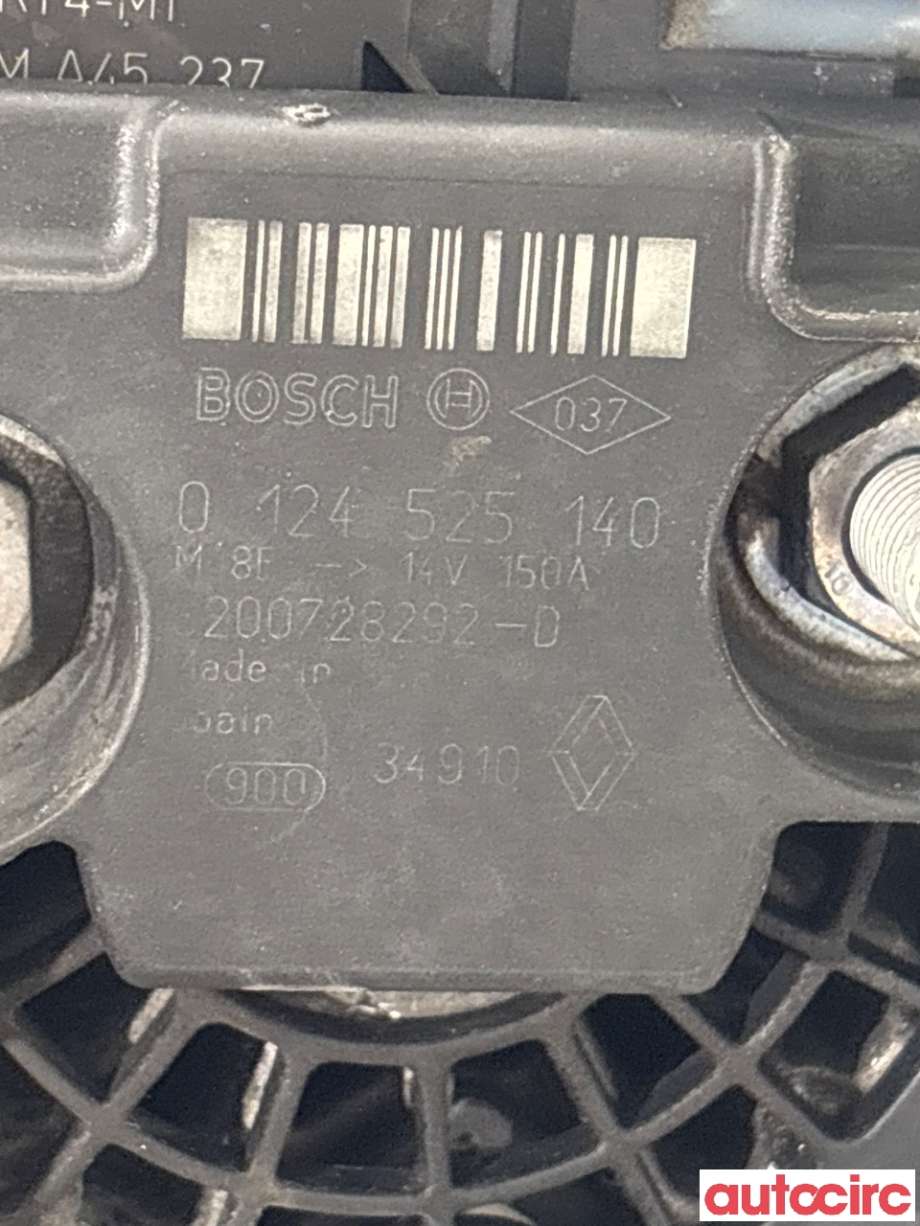 Dynamo til Nissan Qashqai 2010-2014 (Type I, Fase 2)  (NISSAN|2310000Q2J|0124525140|)