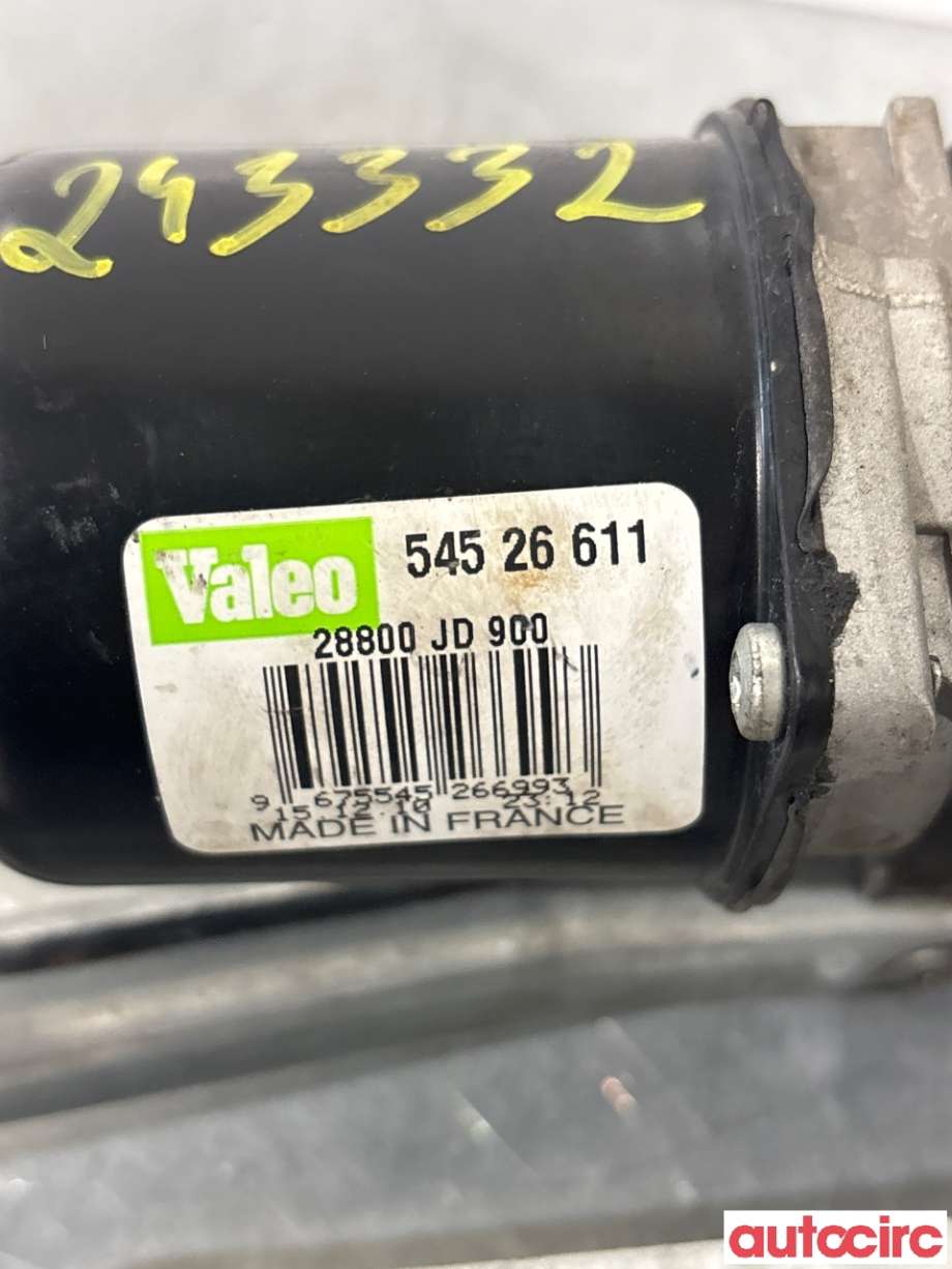Viskermotor frontrute til Nissan Qashqai 2010-2014 (Type I, Fase 2) (NISSAN|28800JD900|54526611)