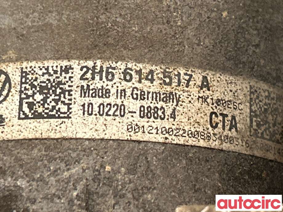 ABS sentral til VW Amarok 2016-2022 (Type I, Fase 2) (VOLKSWAGEN|2H6614517A|)