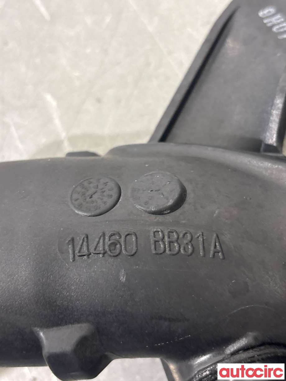 Turbo rør til Nissan Qashqai 2010-2014 (Type I, Fase 2) (NISSAN|14460BB31A|)