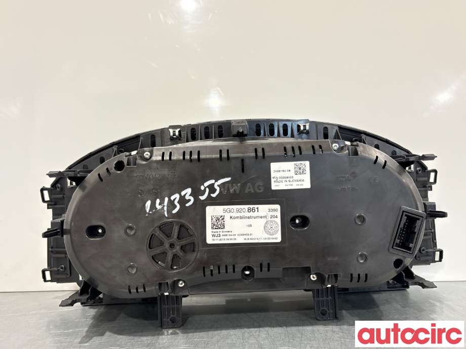 Instrumentpanel til VW Golf VII 2012-2017 (Fase 1)  (VOLKSWAGEN|5G0920861|)