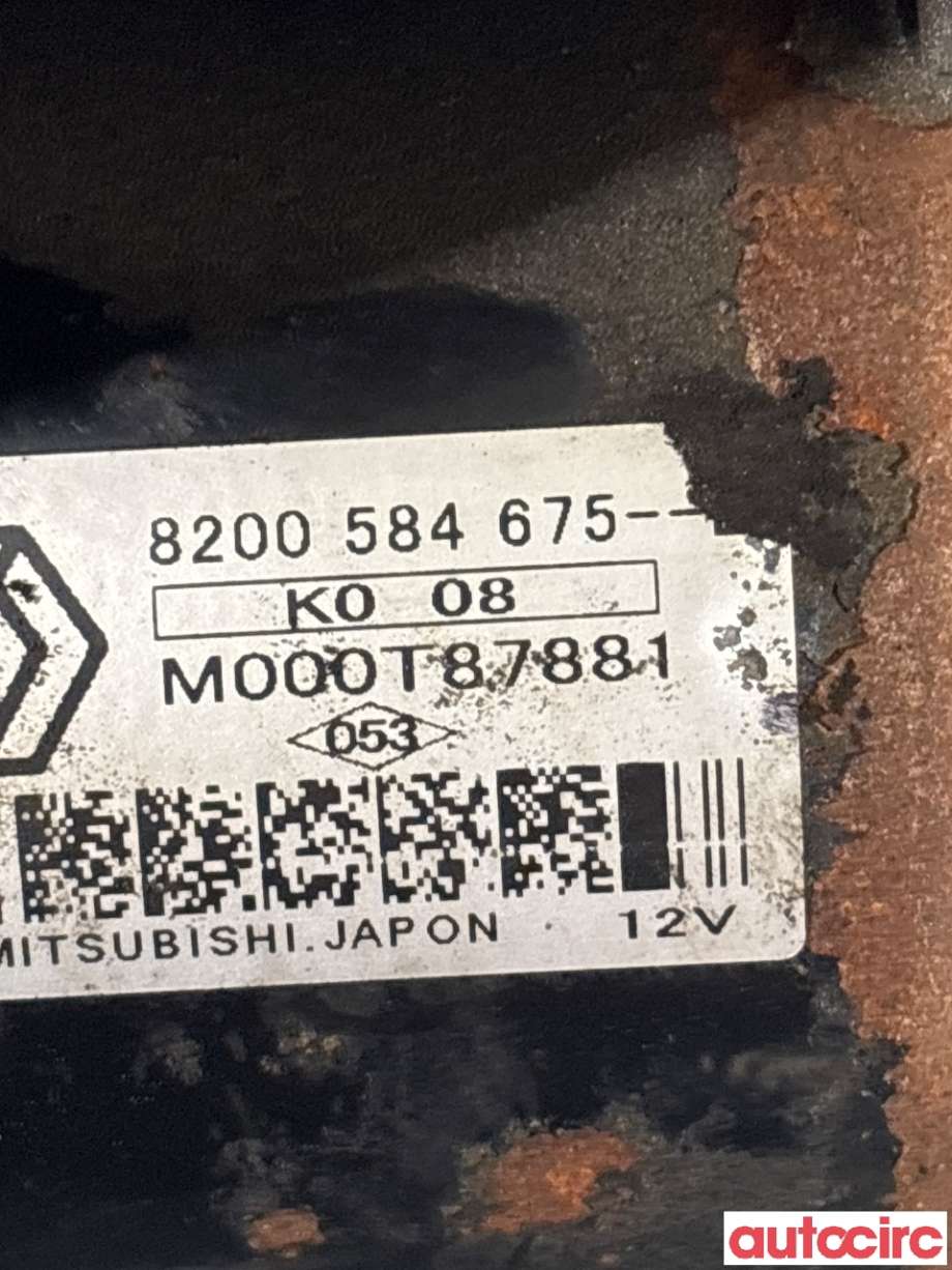 Starter diesel til Nissan Qashqai 2010-2014 (Type I, Fase 2) (NISSAN|2330000Q0F|M000T87881|8200584675)