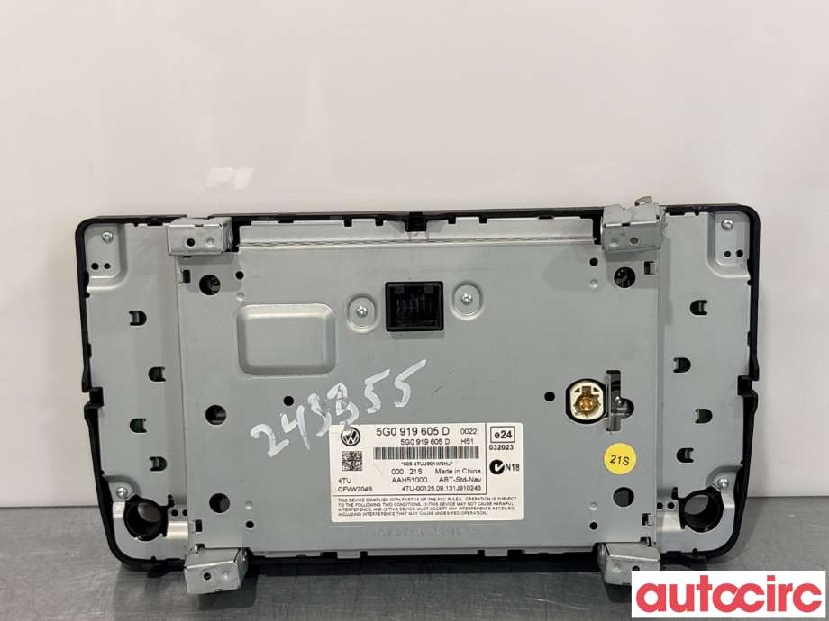 Instrument kjørecomputer til VW Golf VII 2012-2017 (Fase 1)  (VOLKSWAGEN|5G0919605D|QFVW204B)