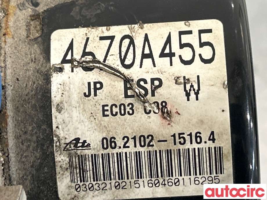 ABS sentral til Mitsubishi Outlander 2010-2012 (Type II, Fase 2) (MITSUBISHI|4670A456||4670A455)