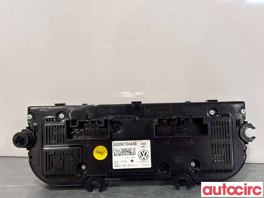 Varmeapparat betjening til VW Golf VII 2012-2017 (Fase 1) (VOLKSWAGEN|5G0907044BE|5HB011181-45|5G0907044EC)