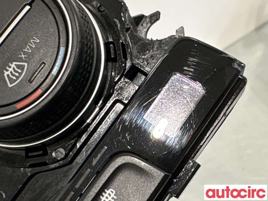 Varmeapparat betjening til VW Golf VII 2012-2017 (Fase 1) (VOLKSWAGEN|5G0907044BE|5HB011181-45|5G0907044EC)