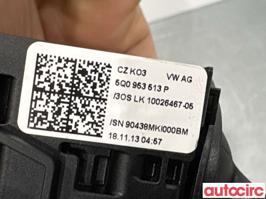 Bryter combi til VW Golf VII 2012-2017 (Fase 1)  (VOLKSWAGEN|NO NUMBER|10026467-05|5Q0953513P)