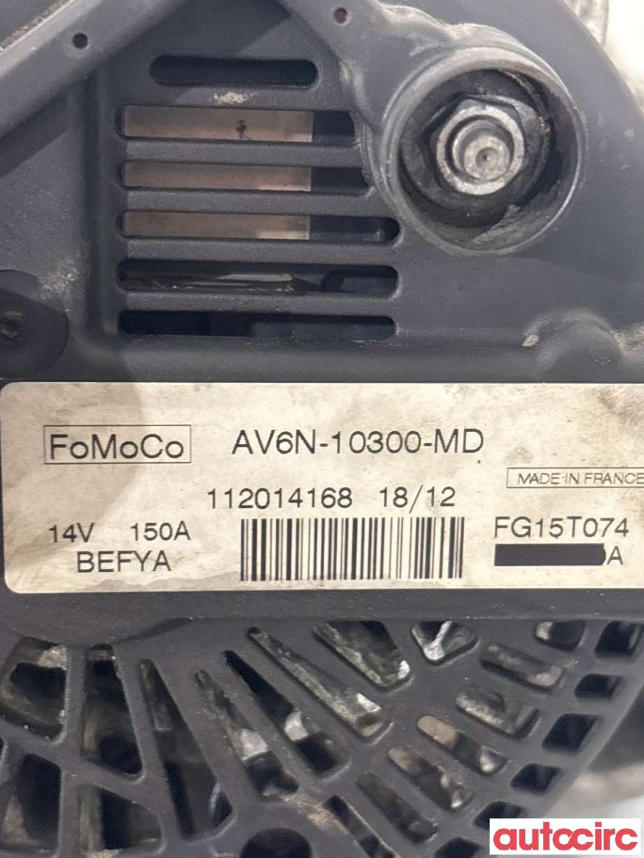 Dynamo til Ford C-Max 2010-2015 (Type II, Fase 1) (FORD|1762377|FG15T074|AV6N-10300-MD)