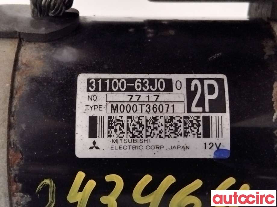 Starter til Suzuki Ignis 2003-2010 (Type I) (UNGARN) (UNGARN) (SUZUKI|31100-63J00|M000T36071)