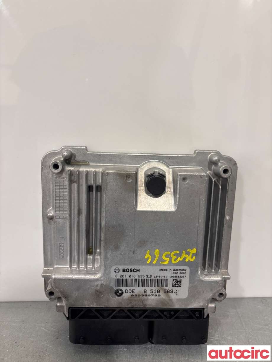 Styreenhet motor til BMW 1-Serie 2011-2015 (Fase 1) (F20/F21) (F20/F21) (BMW|13618576341|0281018635|8518569)
