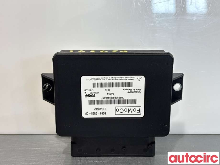 Styreenhet elektrisk parkbrems (EPB - Electric Parking Brake) til Volvo V70 2014-2016 (Type III, Fase 2) (VOLVO|31341542|A2C53296349)