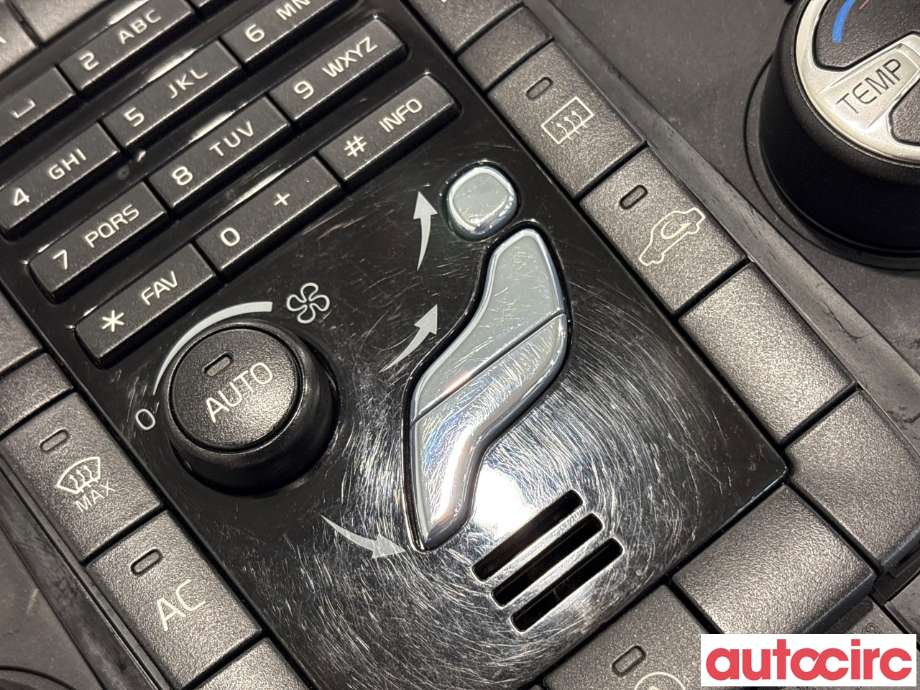 Varmeapparat betjening til Volvo V70 2014-2016 (Type III, Fase 2)  (VOLVO|31443427|M428210-0072|31324827)