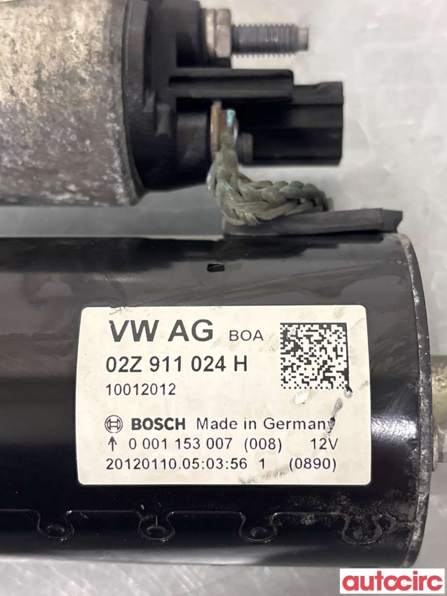 Starter diesel til VW Golf VI 2008-2012  (VOLKSWAGEN|02Z911024HX|0001153007|02Z911024H)