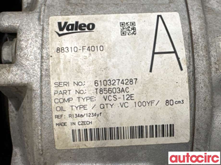 Aircondition kompressor til Toyota C-HR 2016-->> (TOYOTA|88310F4010|T85603AC|88310F4050)