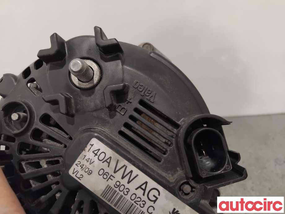 Dynamo til Audi A3 2009-2012 (Type II, Fase 2) (AUDI|06F903023HX|TG14C011|06F903023C)
