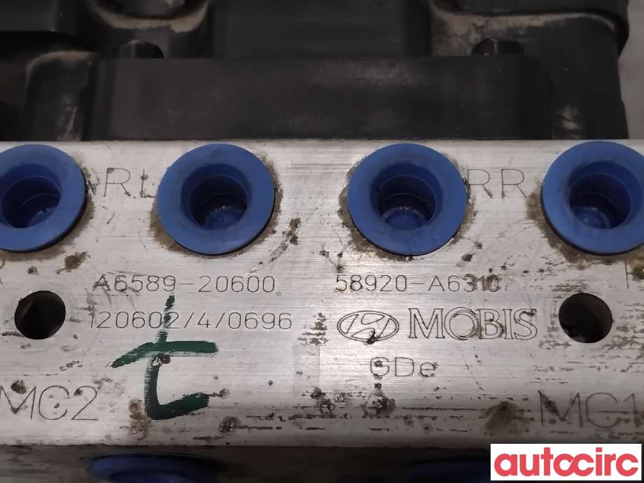 ABS sentral til Hyundai i30 2012-2017 (Type II)  (HYUNDAI|58920A6310|A6589-20600|58920-A6310)