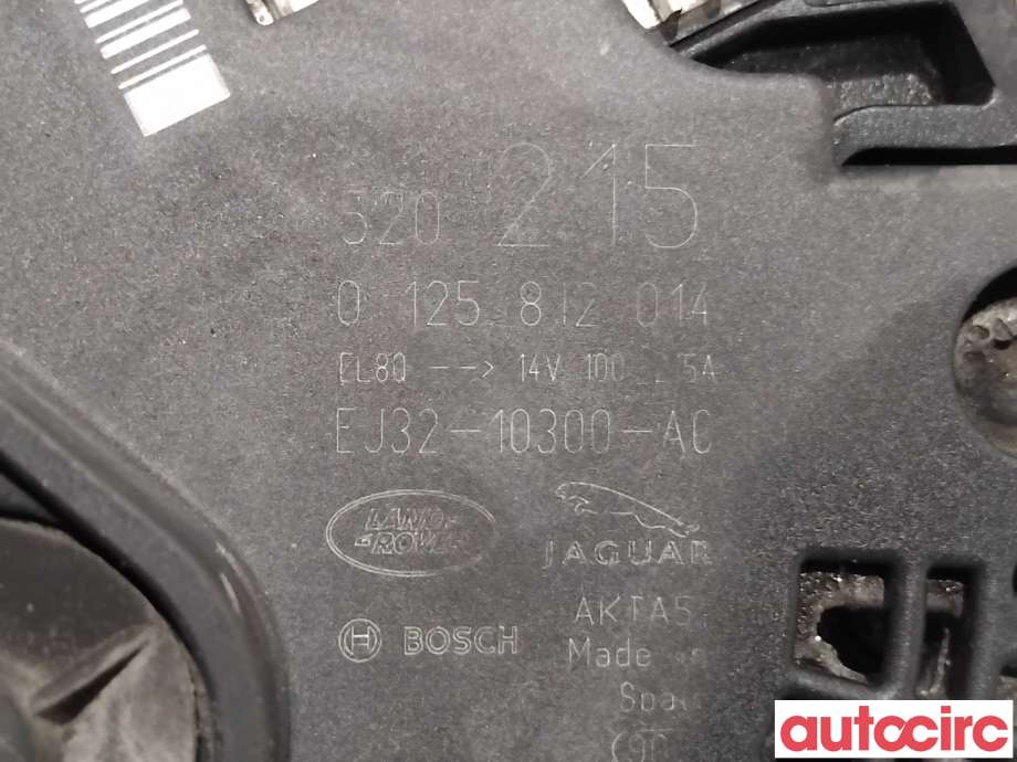 Dynamo til Land Rover Range Rover, Evoque 2011-2019 (Type I)  (LAND-ROVER|LR089422|0125812014|EJ32-10300-AC)