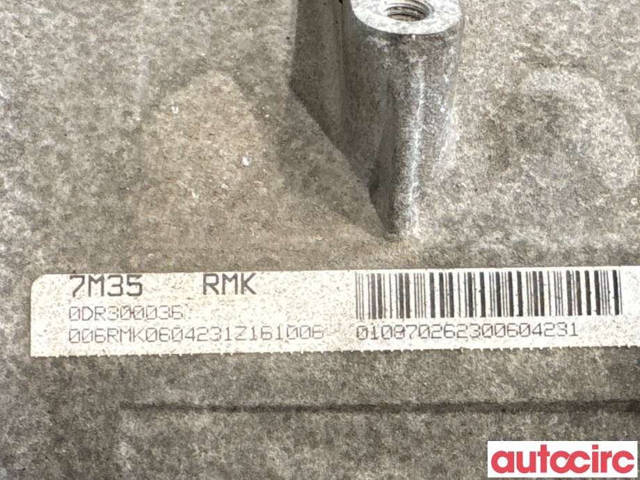 Girkasse automat til VW Amarok 2016-2022 (Type I, Fase 2) (VOLKSWAGEN|0DR300036|RMK)