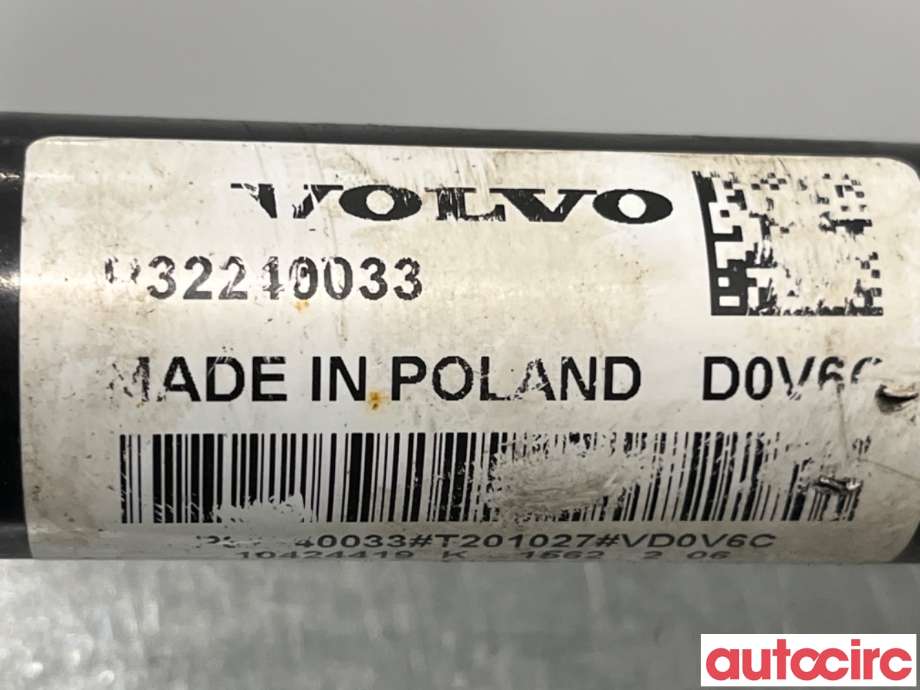 Drivaksel venstre bak, elbil til Volvo XC40 2018-2024  (VOLVO|36011703||32240033)